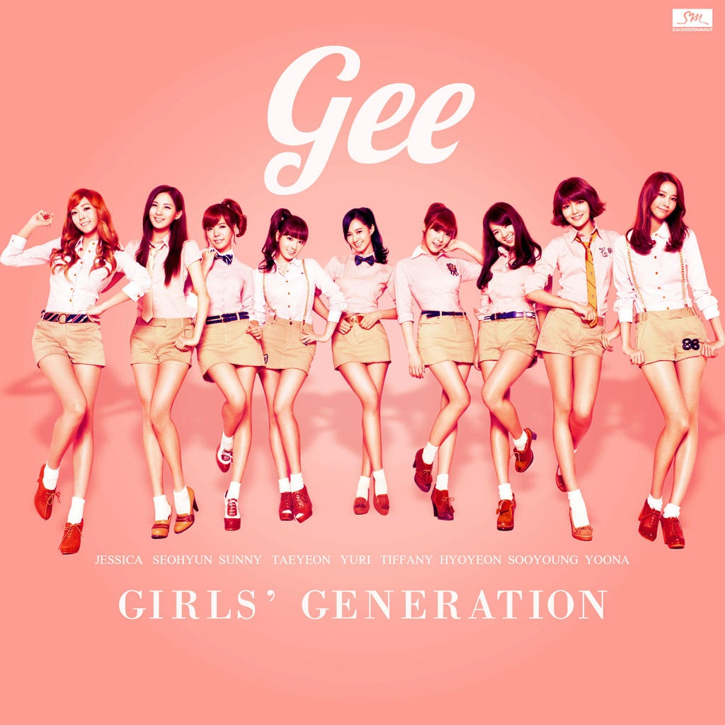 この画像は少女時代の画像です。